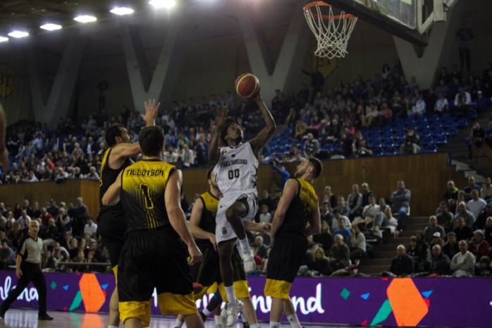 Dykes a fost din nou unul din cei mai buni marcatori ai echipei din Cluj. FOTO Arhivă Monitorul